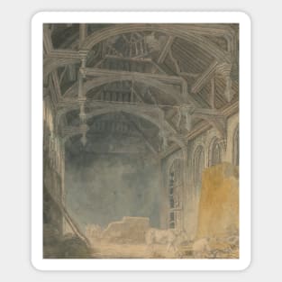 Interior of St. John's Palace, Eltham by J.M.W. Turner Magnet